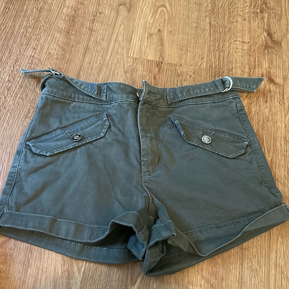Grey Bebe Shorts